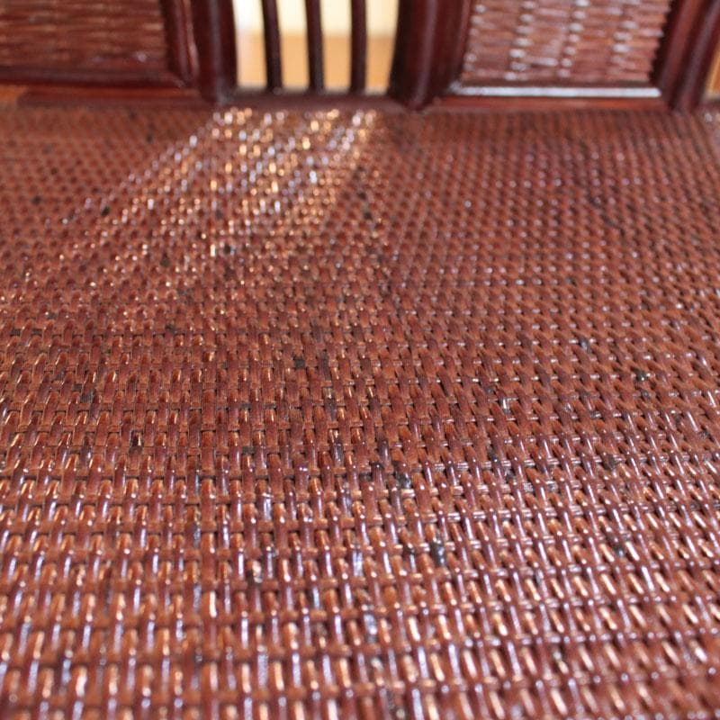 ラタン製ラック オープンラック 籐家具 棚 ブラウン 214-1332