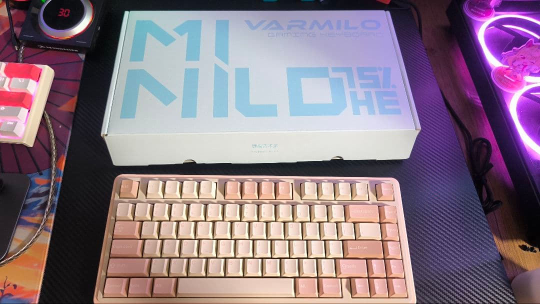 Varmilo Minilo75 HE 磁気キーボード ラピッドトリガー