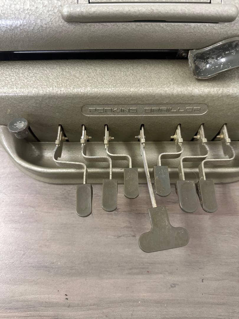 レア品！PERKINS BRAILLER 点字タイプライター