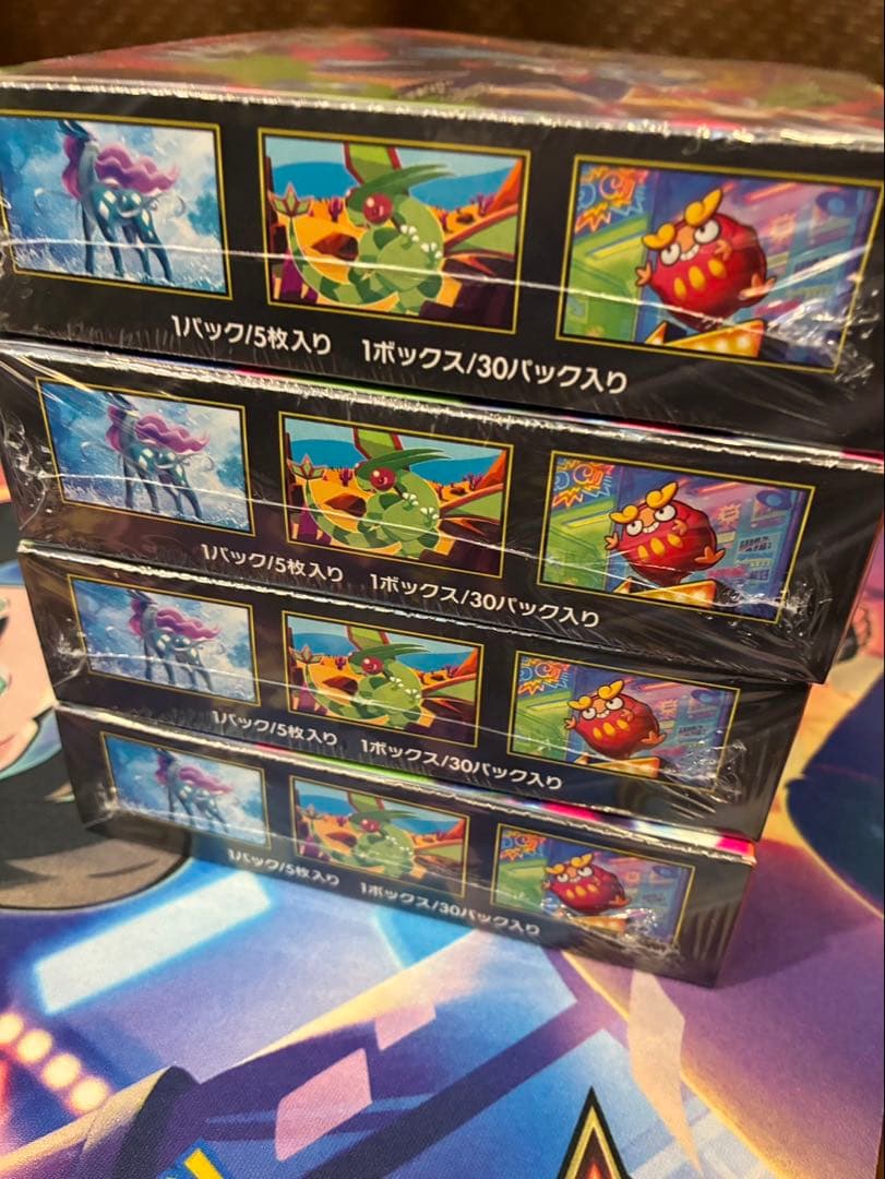 インフェルノx シュリンク付き未開封BOX 4ボックスセット