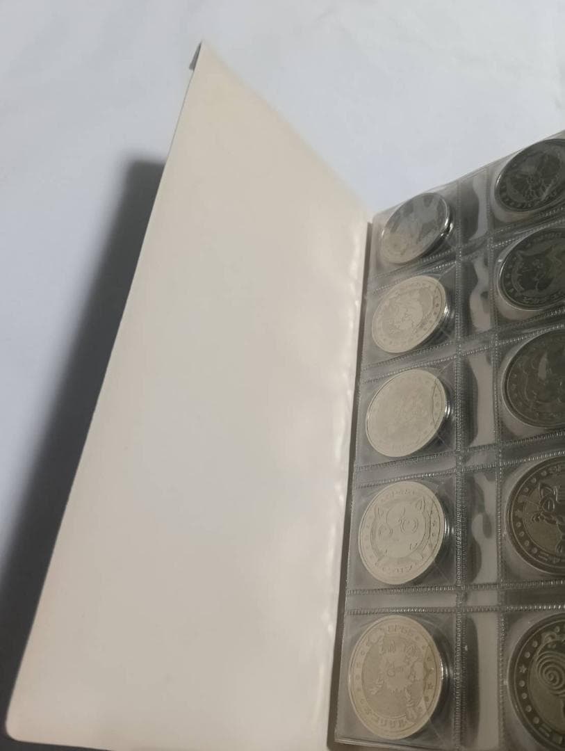 ポケモン メタル　フォルダ　40枚　明治　meiji オレンジ30