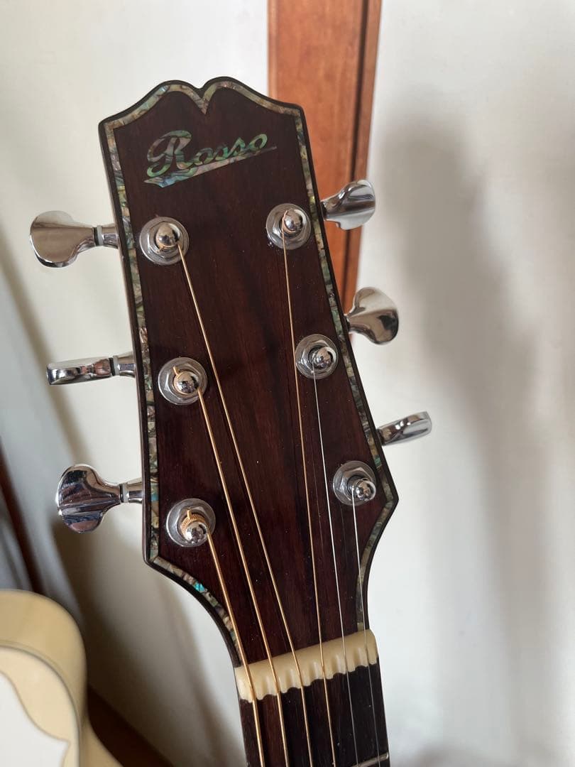 ノエルさん専用Rosso guitar エレアコ　ツリーオブライフ