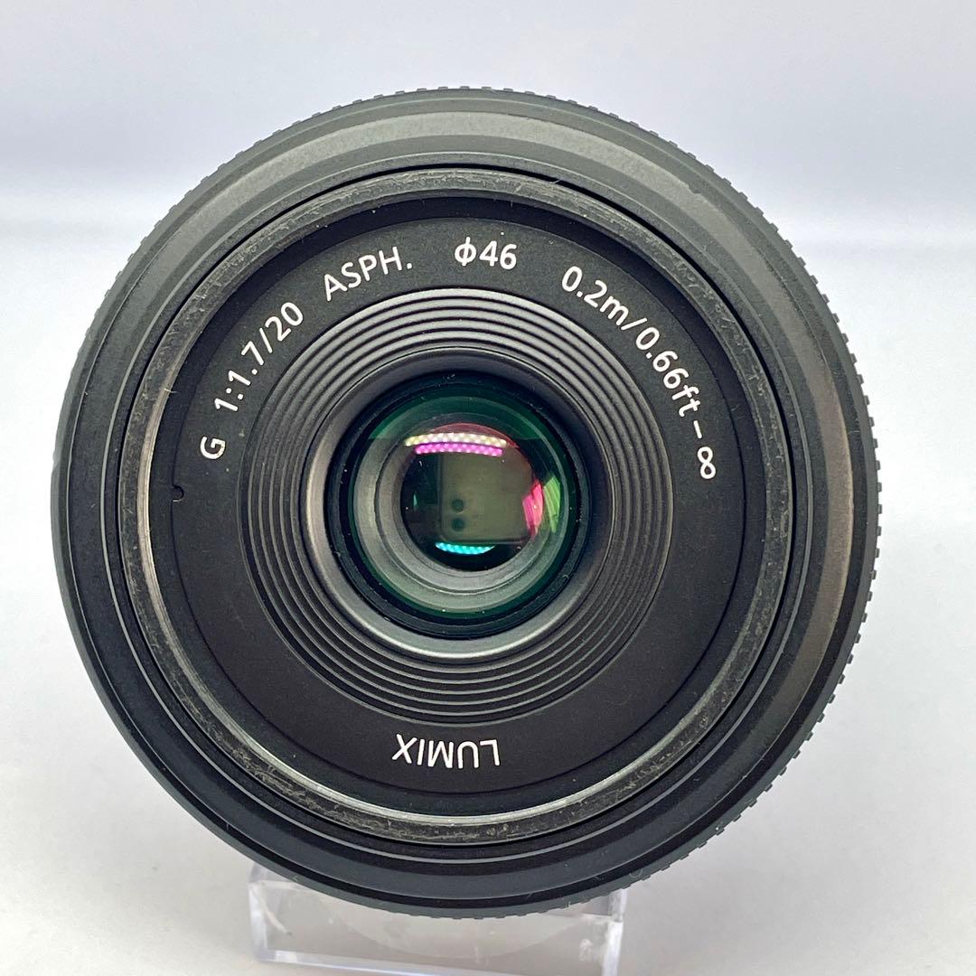 【美品】Panasonic Lumix G 20mm F1.7 H-H020