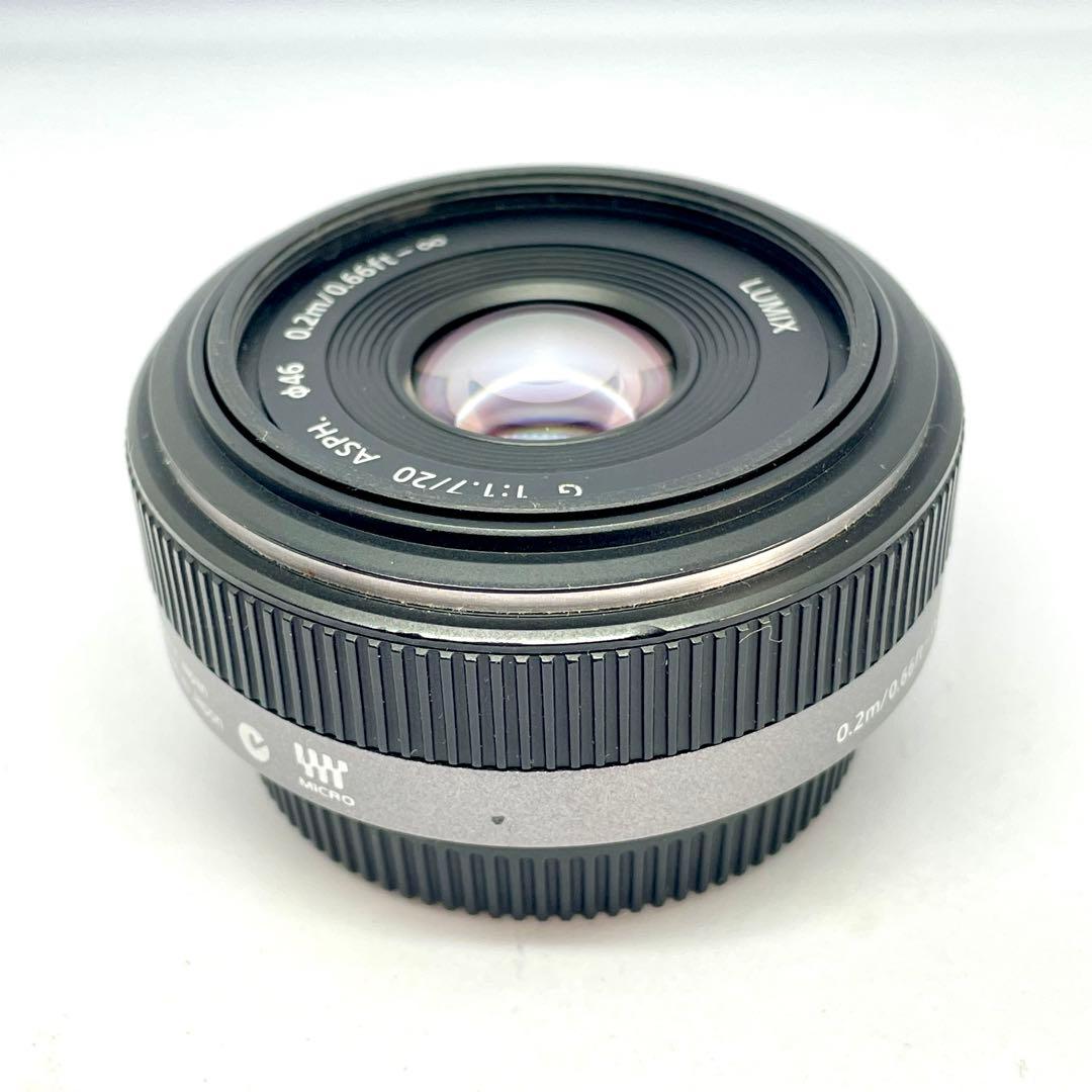 【美品】Panasonic Lumix G 20mm F1.7 H-H020