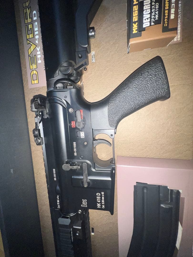 【美品】東京マルイ HK416D DEVGRUカスタム バッテリー付き