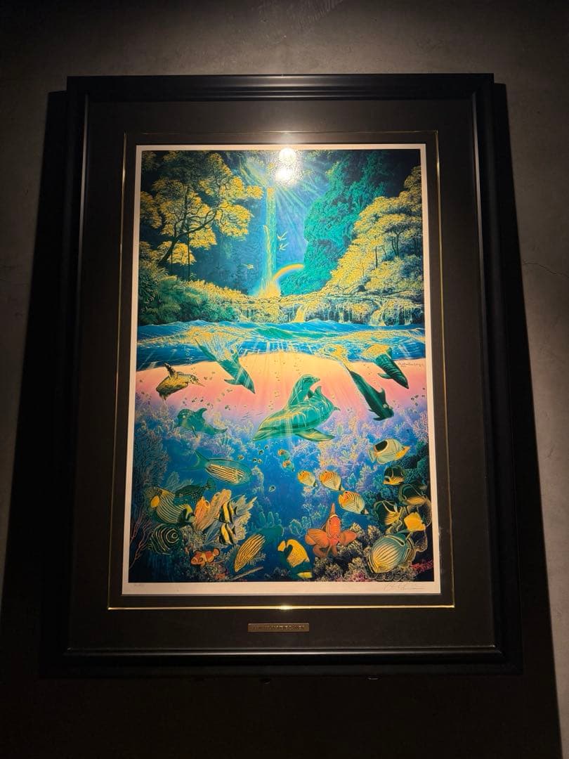 クリスチャン・ラッセンlithograph250限定証明書