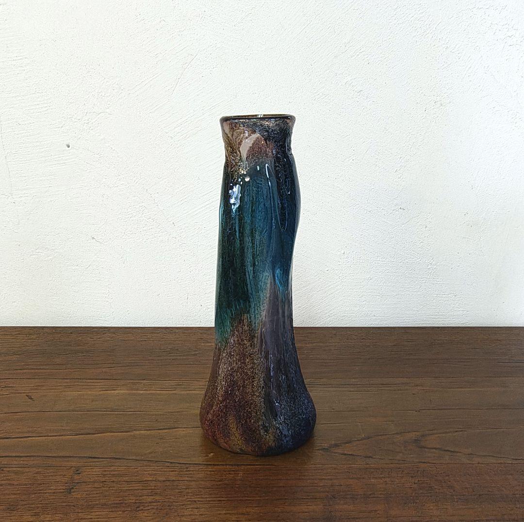 ア*マ様 【稲嶺盛吉】琉球ガラス 花瓶 フラワーベース