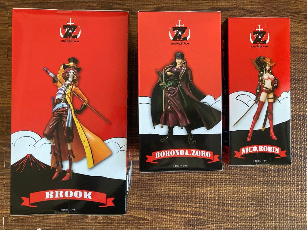 Figuarts Zero FILM Z ニコ・ロビン ロロノア・ゾロ ブルック