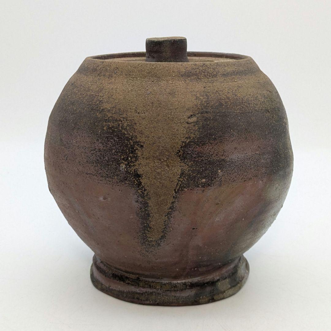 伝統工芸士 豊福寛 備前焼 水指B 共箱共布栞 茶道具 茶器 食器 抹茶 水差し