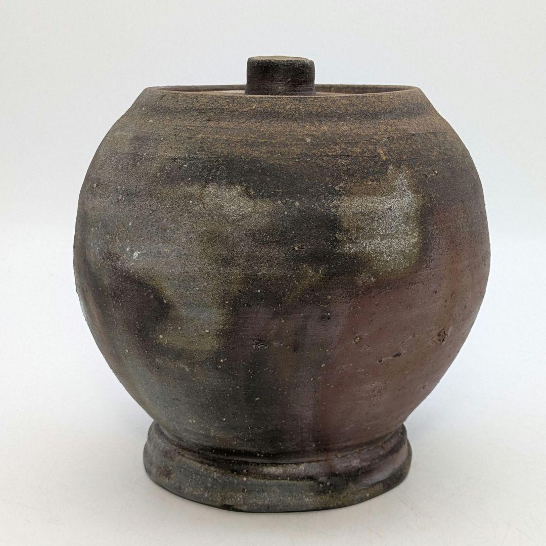 伝統工芸士 豊福寛 備前焼 水指B 共箱共布栞 茶道具 茶器 食器 抹茶 水差し