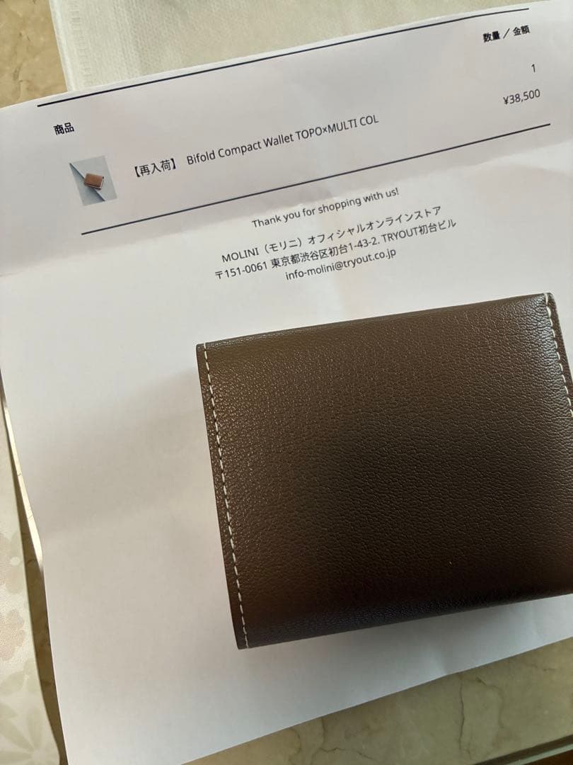 MOLINI モリニ　コンパクトウォレット 大草直子さん