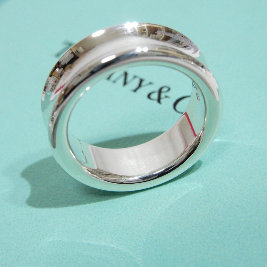 TIFFANY ティファニー　ナロー リング　12号　1837　シルバー　A11