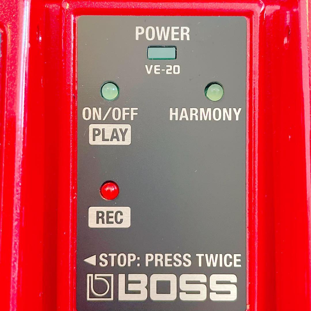 【美品】BOSS VE-20 ボーカルエフェクター　(ACアダプター付属)