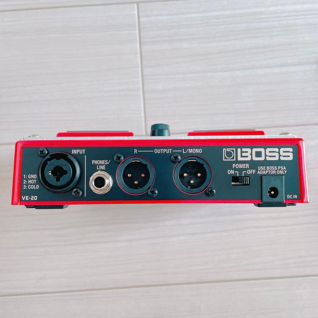 【美品】BOSS VE-20 ボーカルエフェクター　(ACアダプター付属)