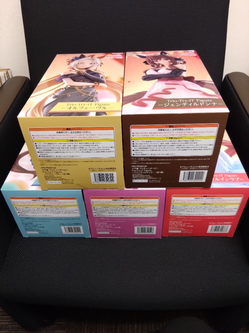 ウマ娘Trio−Try−iT ウマ娘 フィギュア ラウンドワン限定 5体セット