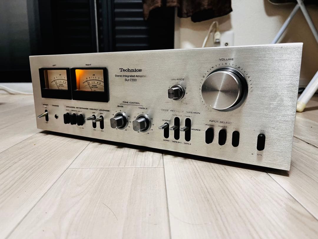 Technics SU-7700プリメインアンプ　(1976年)