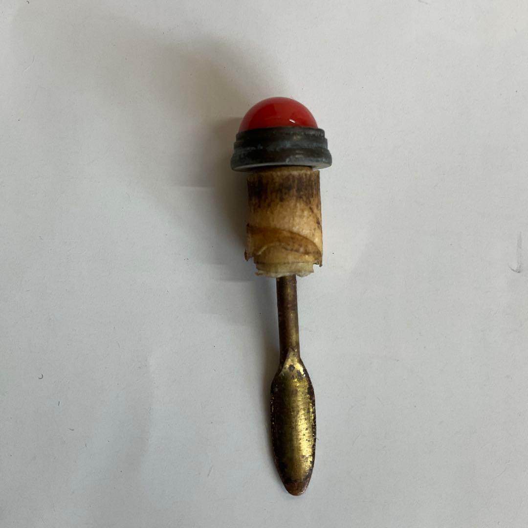 中国　水晶布袋鼻煙壷