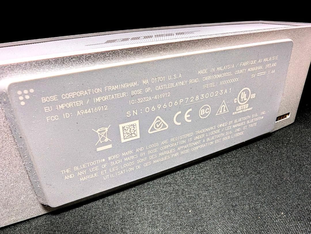 【動作OK】Bose SoundLink Mini II　A1770