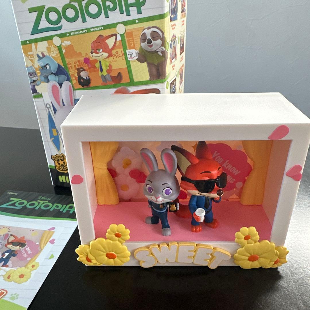 POP MART ズートピア　シークレット　ハイライトモーメント