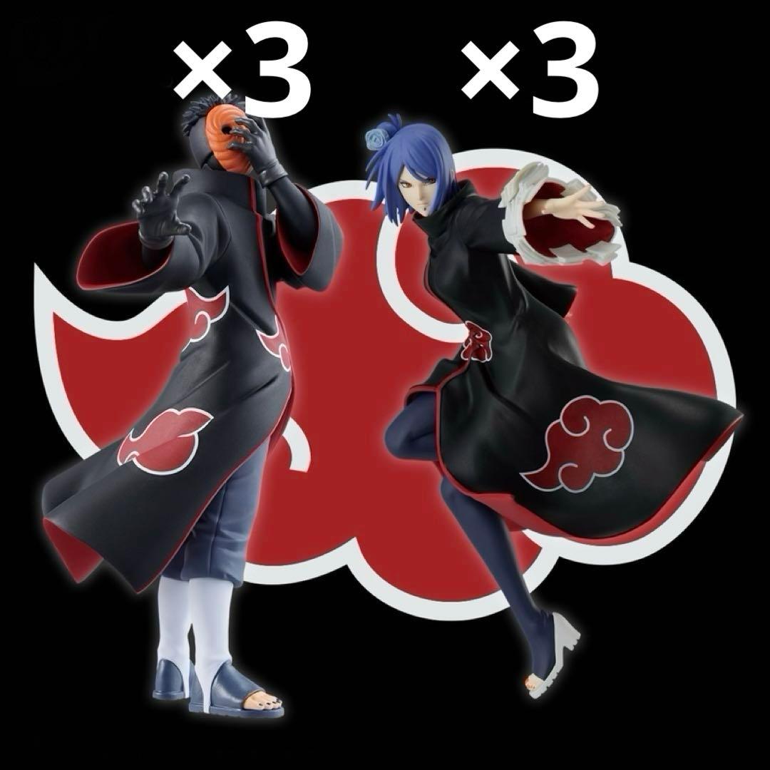 【匿名発送‼️6点❗️トビ / 小南】NARUTO ナルト 疾風伝 フィギュア