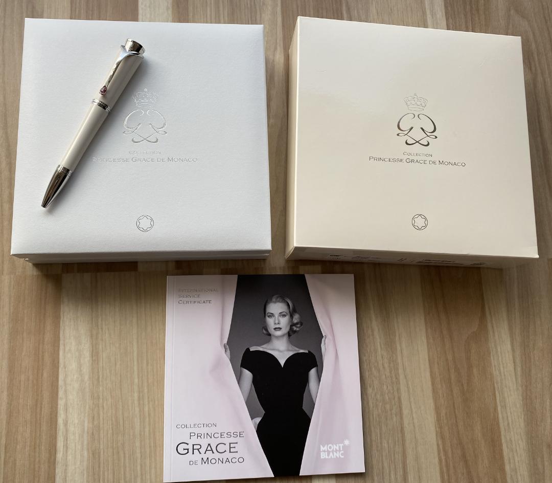 新品同様 モンブラン プリンセス グレース デ モナコ スペシャル ボールペン