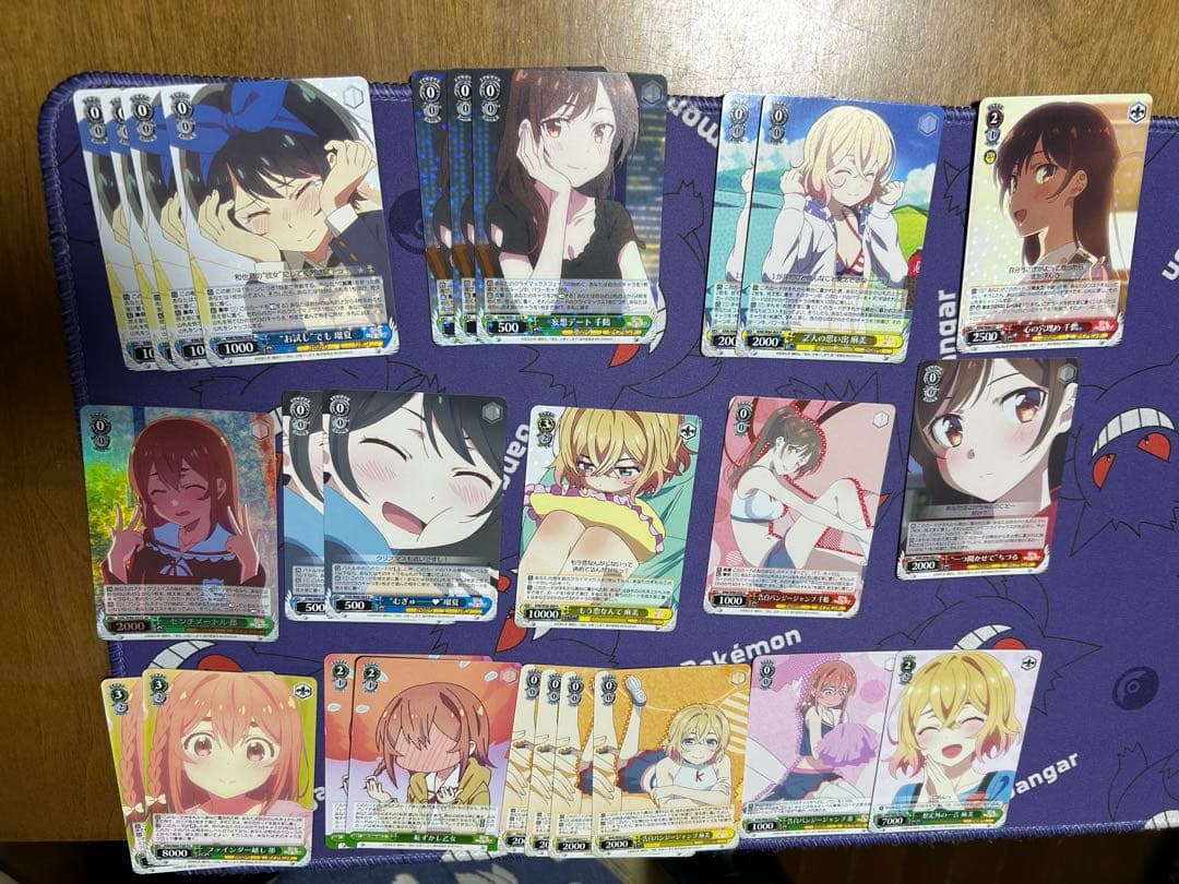 彼女、お借りします　ヴァイス　デッキ+パーツ SPサインあり