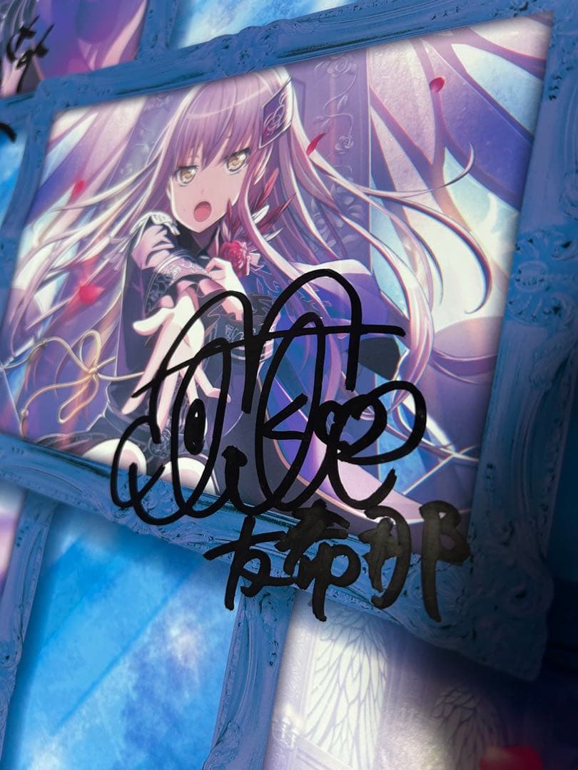 Roselia 初期メンバー直筆サイン入りポスター