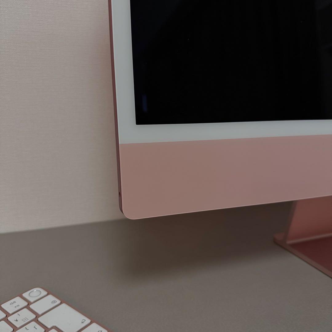 Apple iMac 24インチ（M1, 2021年モデル）ピンク