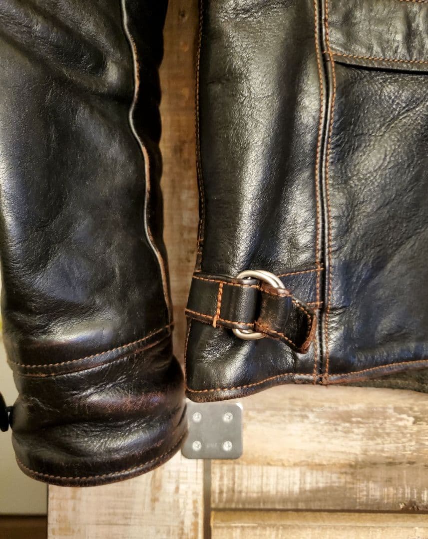 RainbowCountry 30'sHERCULES 馬革ホースハイド茶芯36