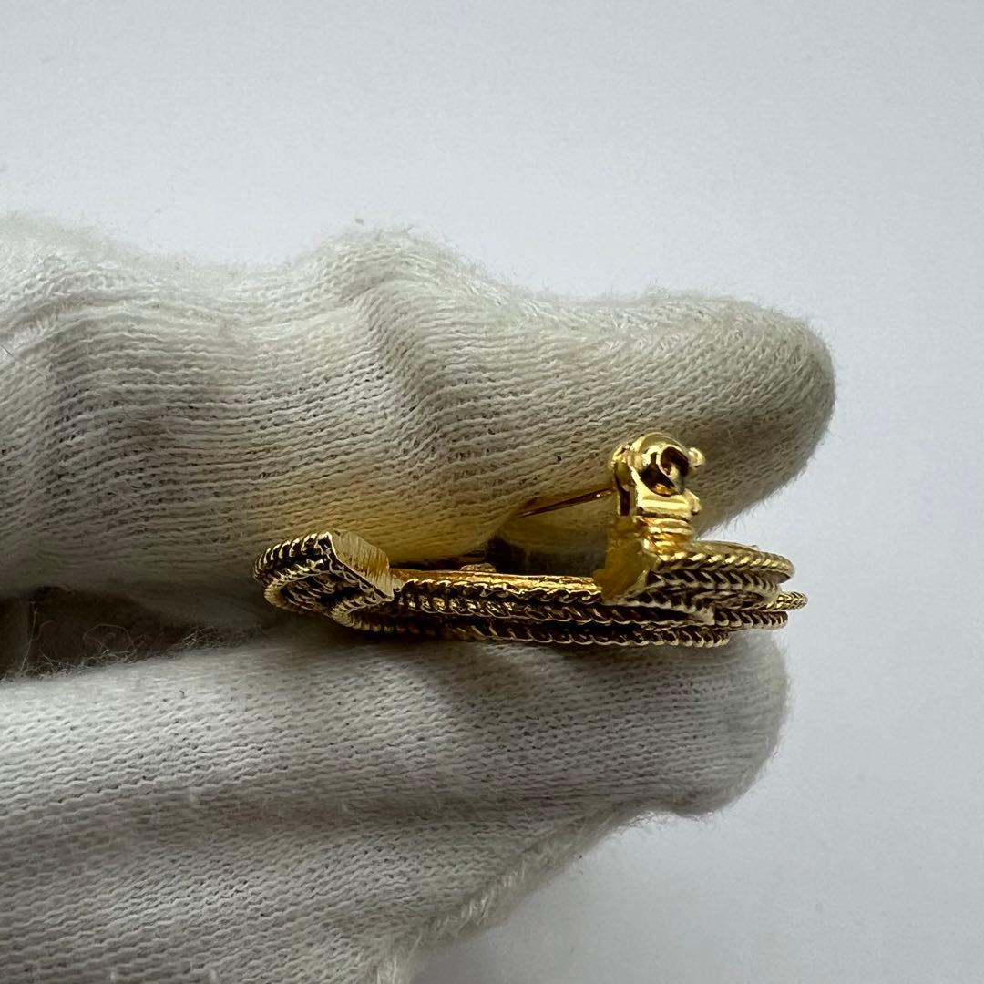 【未使用に近い】シャネル ブローチ ココマーク ヴィンテージ 1109