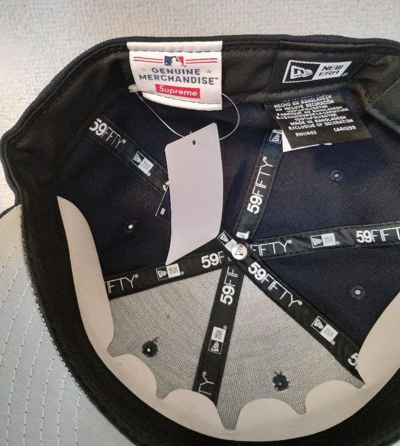 シュプリーム NY ヤンキース キャップ　7 1/2