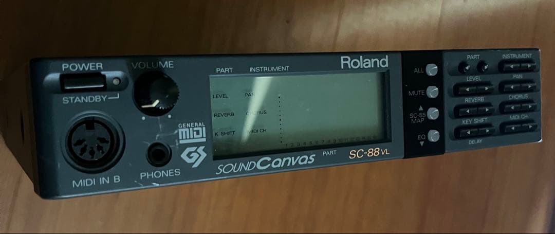 Roland SC-88VL MIDI 音源モジュール Sound Canvas