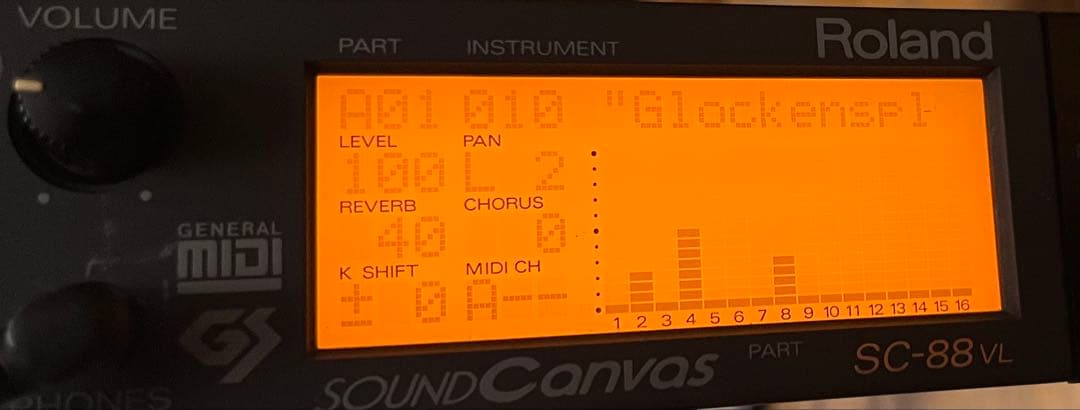 Roland SC-88VL MIDI 音源モジュール Sound Canvas