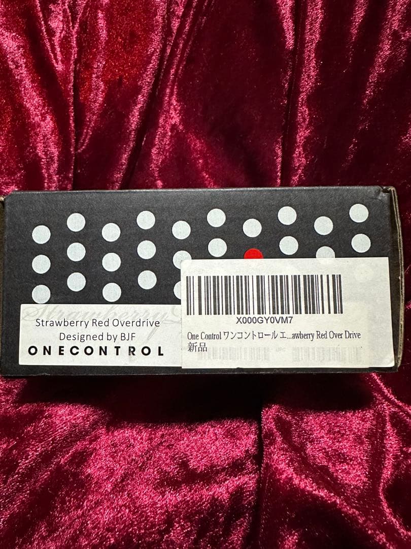 ギター ONE CONTROL Strawberry Red Over Drive