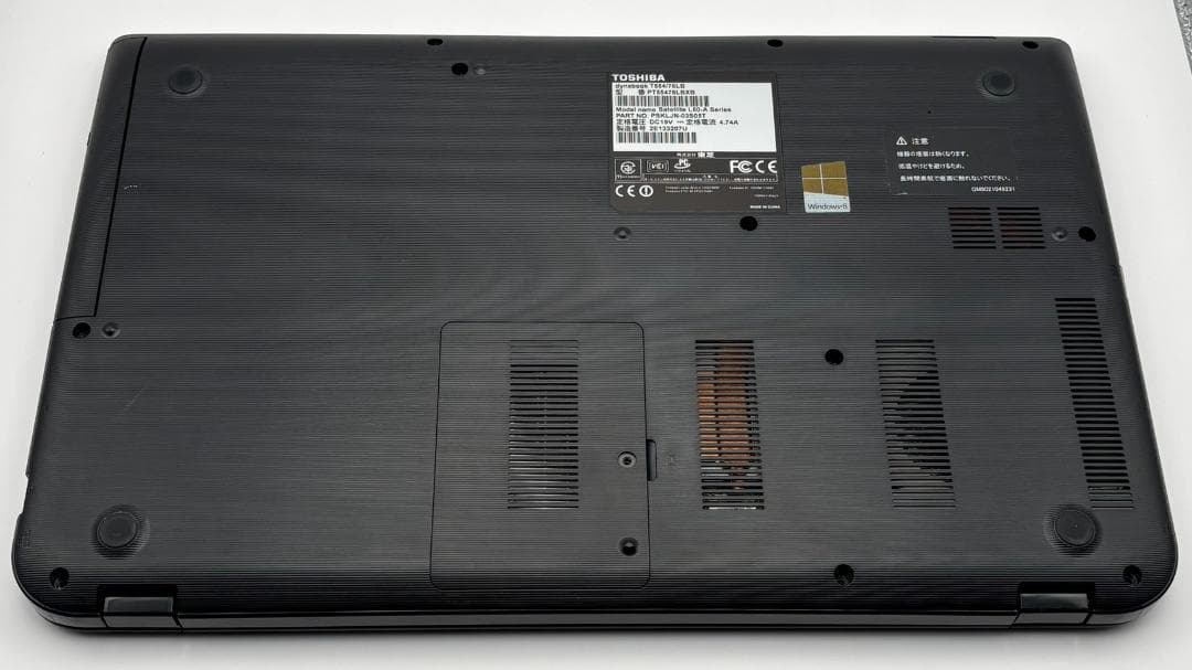 【東芝】T554 高性能i7 新品SSD1TB 8GB 黒ノートPC