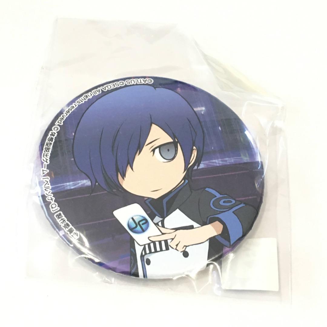 P3男主人公 結城 理 缶バッジ ペルソナシリーズ 東京ジョイポリス ペルソナQ