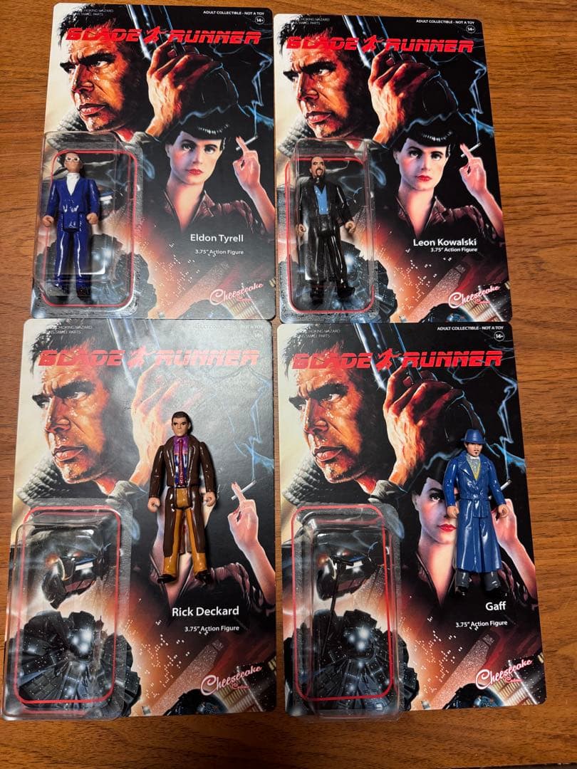 ブレードランナー　フィギュア　４種セット　blade runner