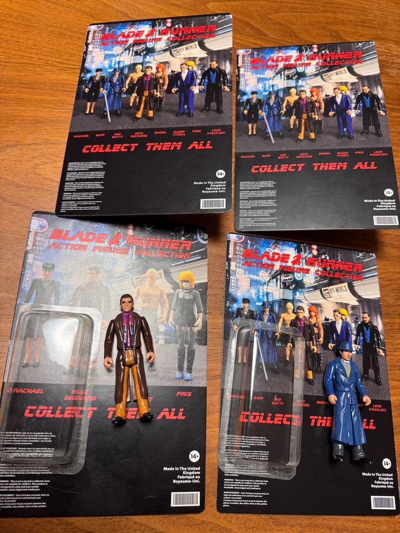 ブレードランナー　フィギュア　４種セット　blade runner