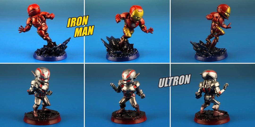 ボードゲーム MARVEL UNITED マーベルユナイテッドフィギュア塗装済み