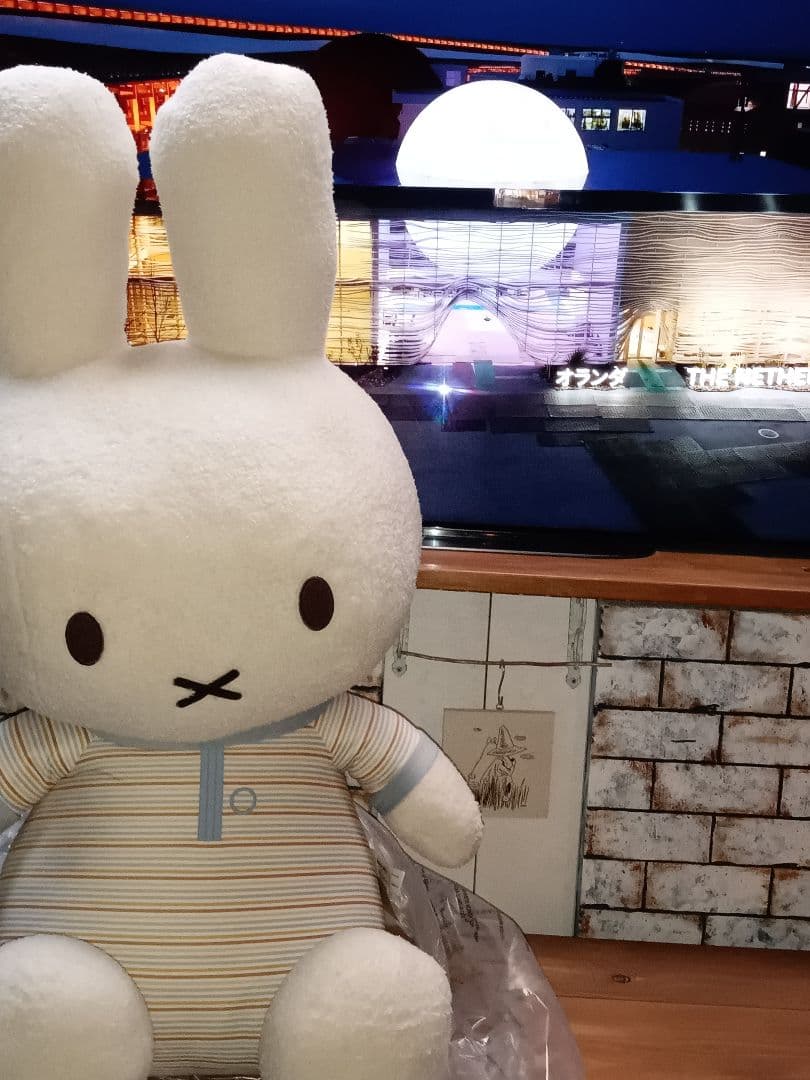 オランダパビリオン　ミッフィー　超特大　ぬいぐるみ2種類　1体