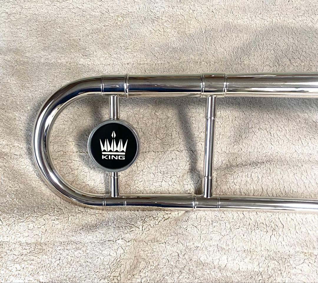 KING 2103 3B トロンボーン　Silver with case