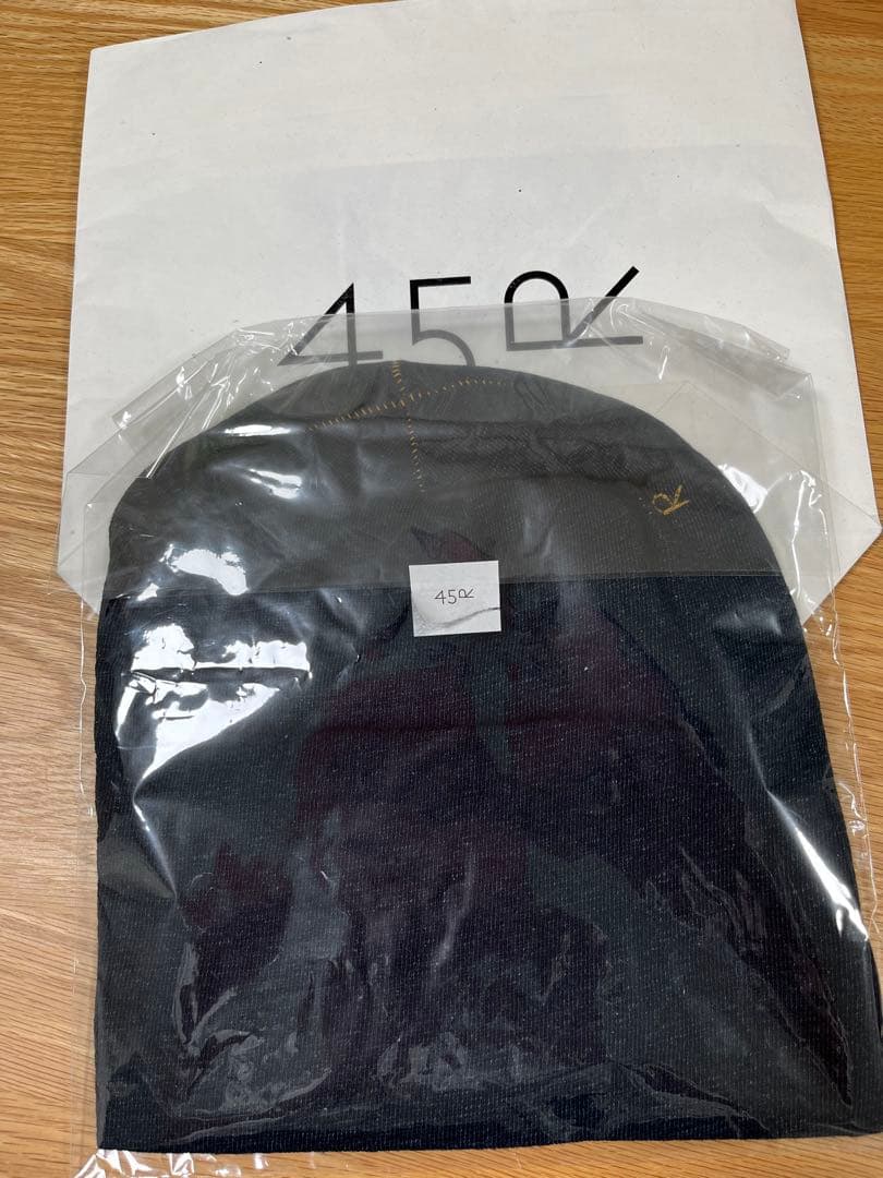 未使用フォーティファイブ・アール(45R)インディゴニット帽