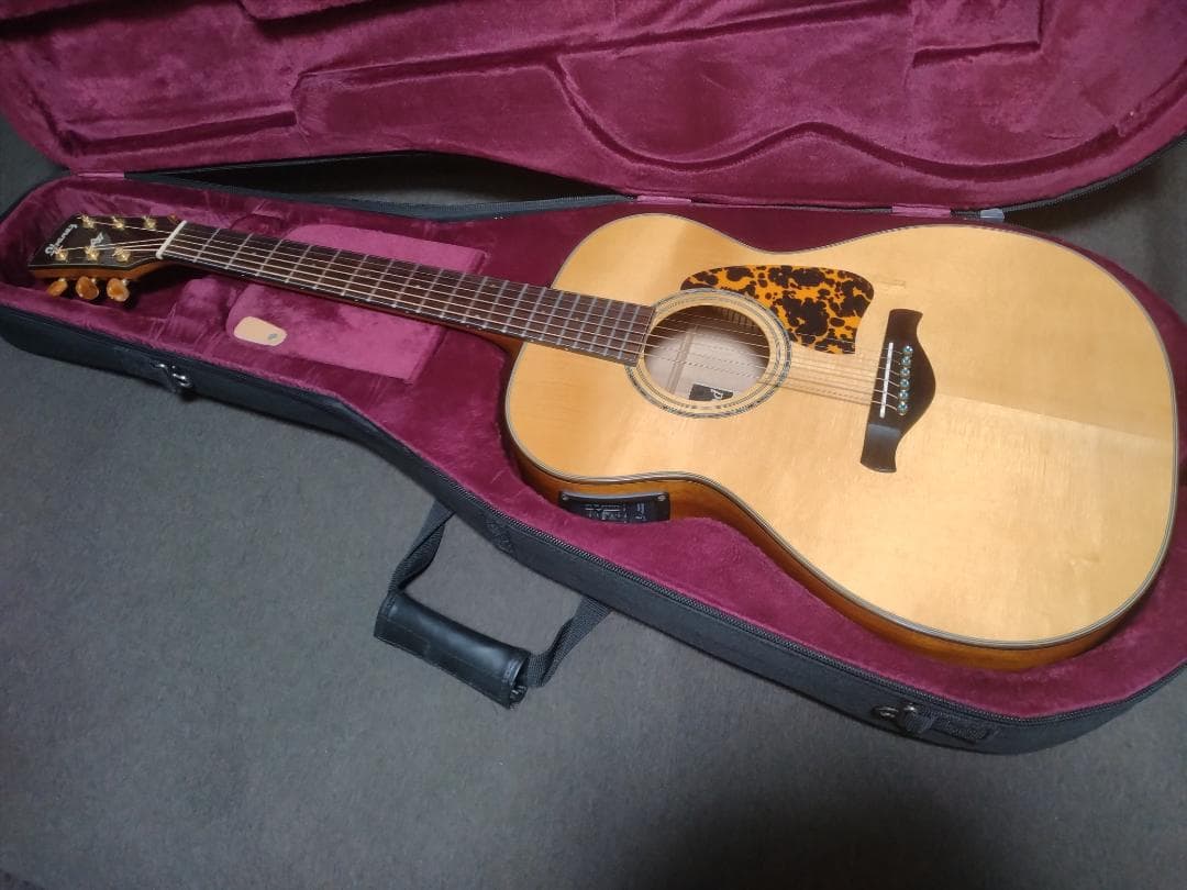 t*r様 Ibanez AC-3000 オール単板エレアコ改セミハードケース付ジ