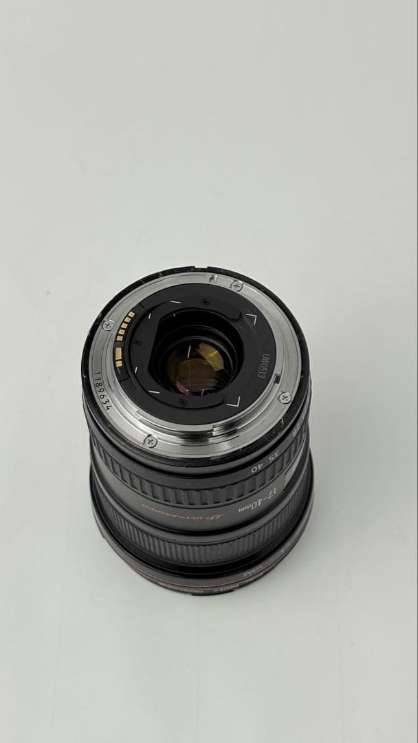 Canon EF 17-40mm f/4L USM 広角ズームレンズ 美品