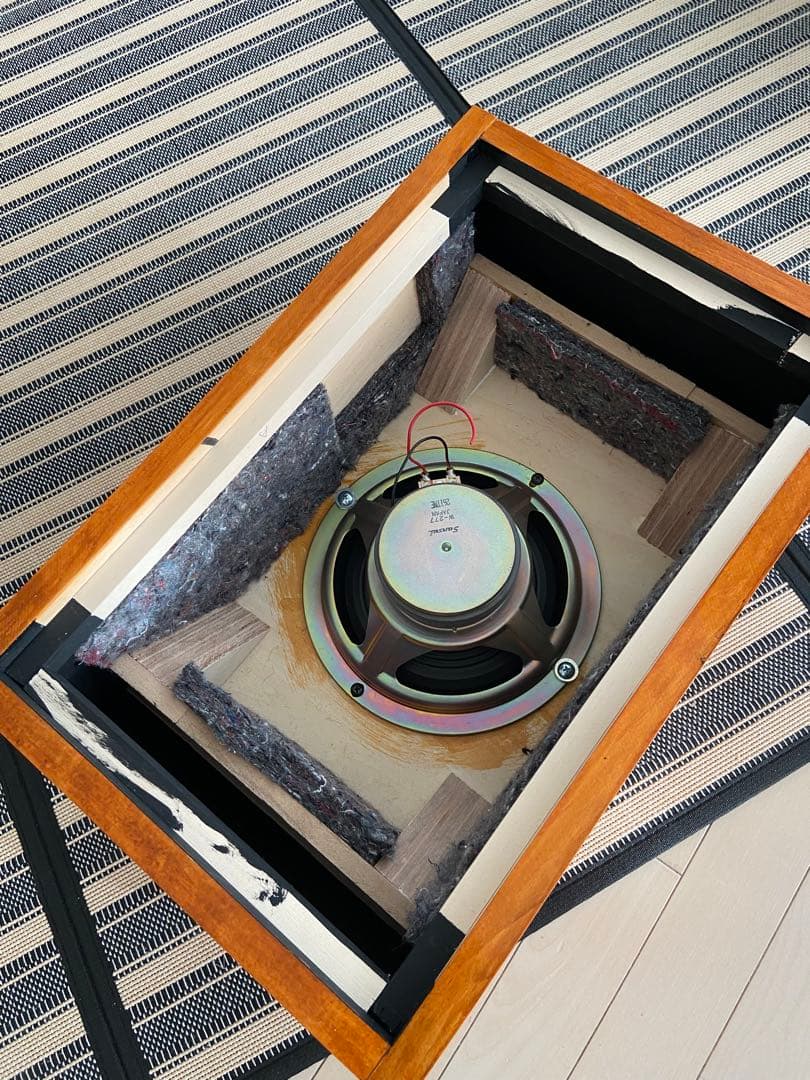 ウッドホーン搭載フロントロードホーンスピーカー