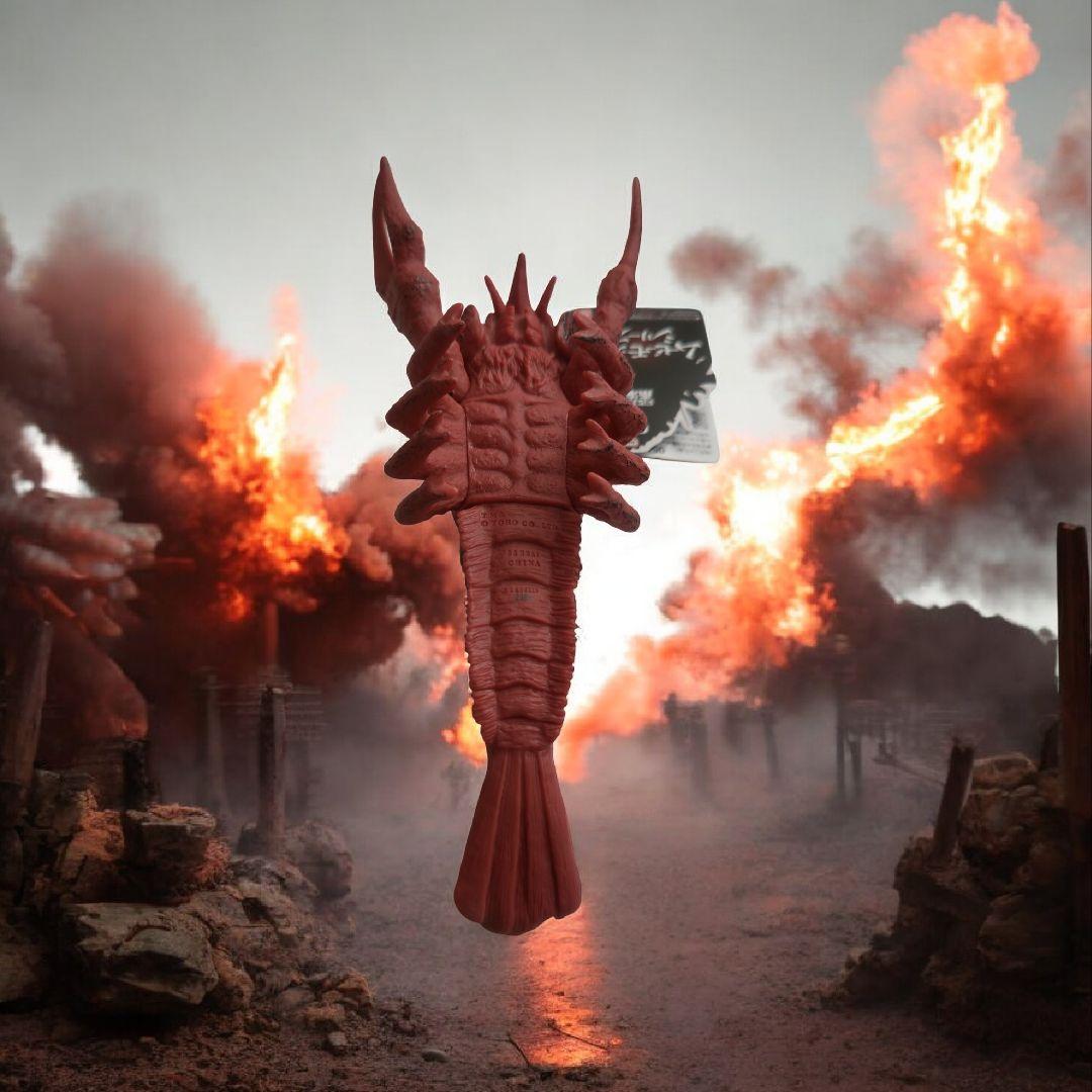 エビラ　赤い怪獣　フィギュア