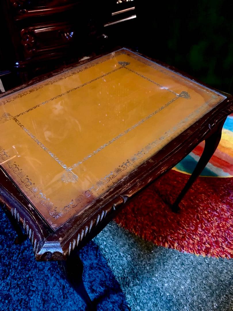 イギリスアンティークネストテーブル&ワインテーブルセット