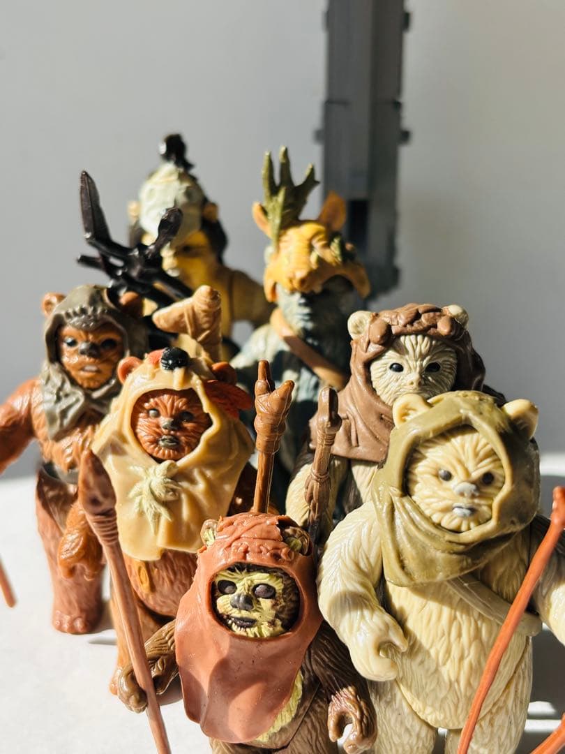 オールドケナー　スターウォーズ　イウォーク7種➕コンバットグライダー計8種セット