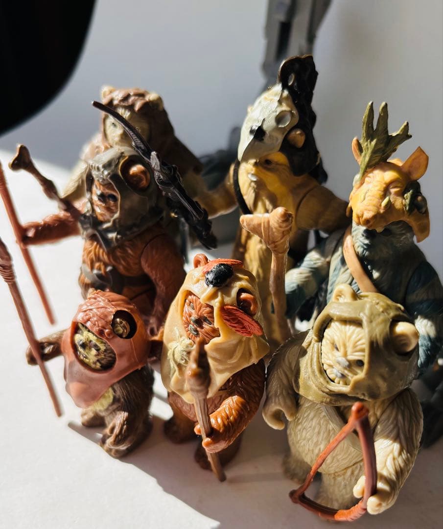 オールドケナー　スターウォーズ　イウォーク7種➕コンバットグライダー計8種セット