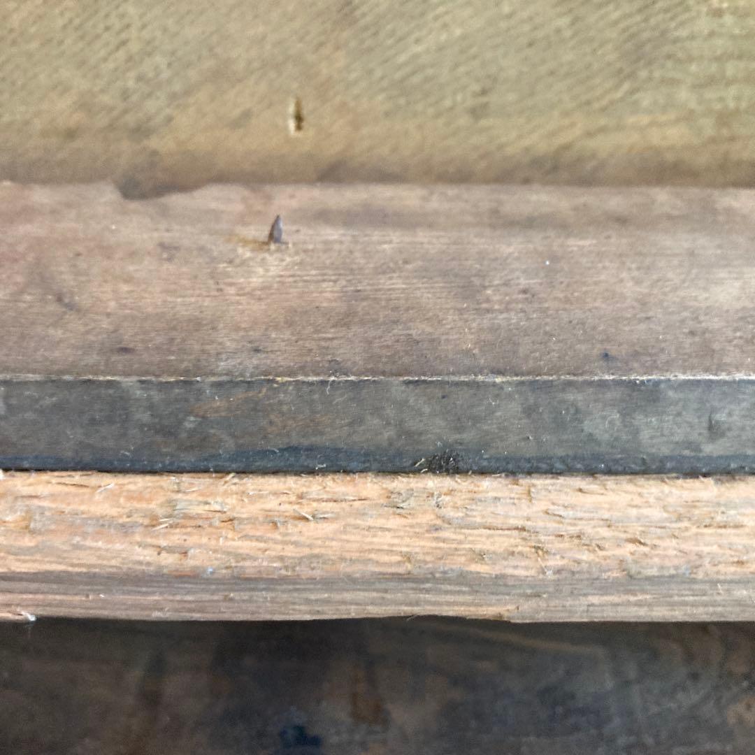 アンティーク 木製 円形座卓